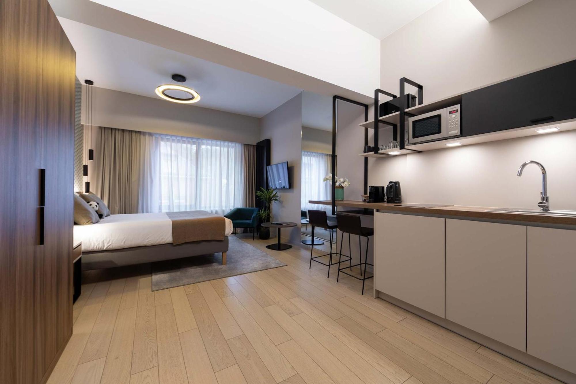 The Central Kirchberg - Smart Aparthotel Люксембург Экстерьер фото