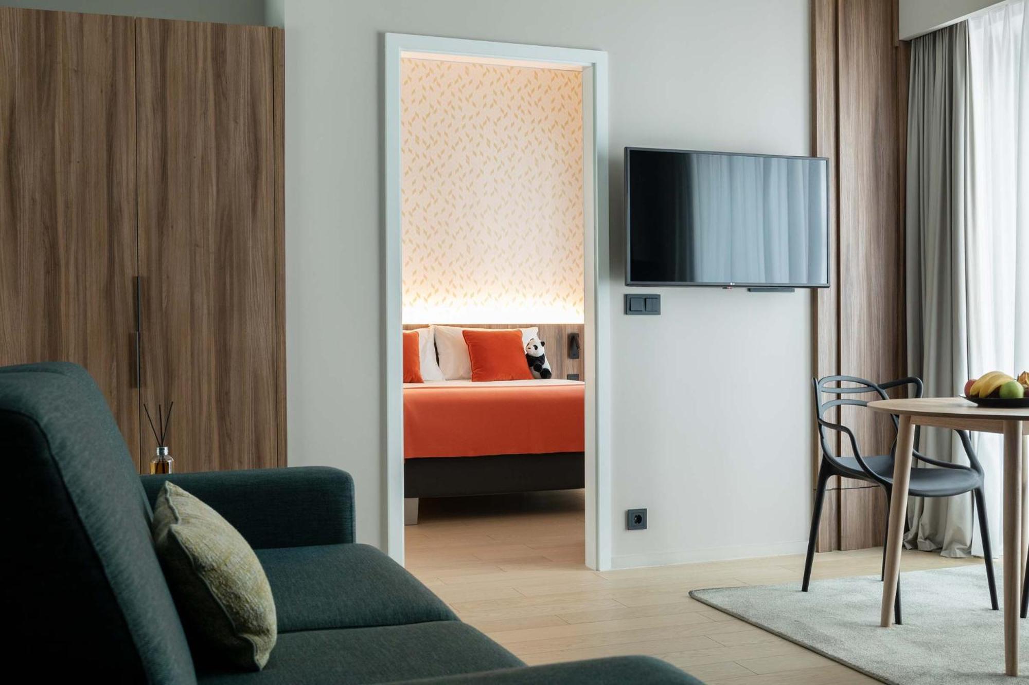 The Central Kirchberg - Smart Aparthotel Люксембург Номер фото